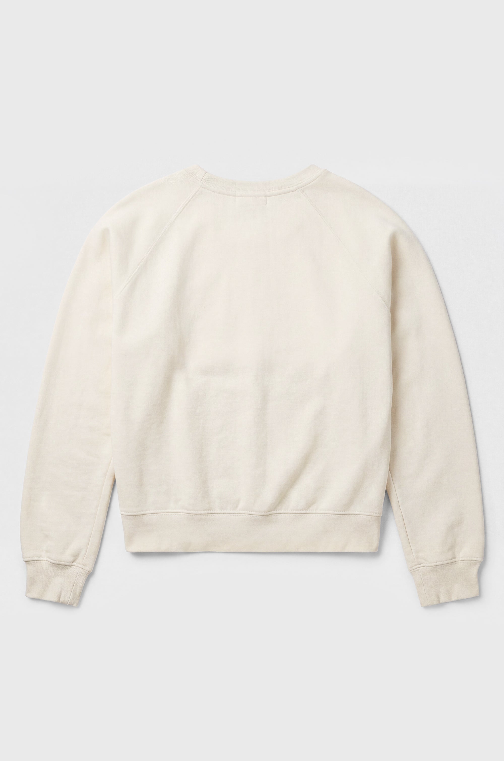 BRENTWOOD SWEATSHIRT IN VANILLA ORGANIC COTTON