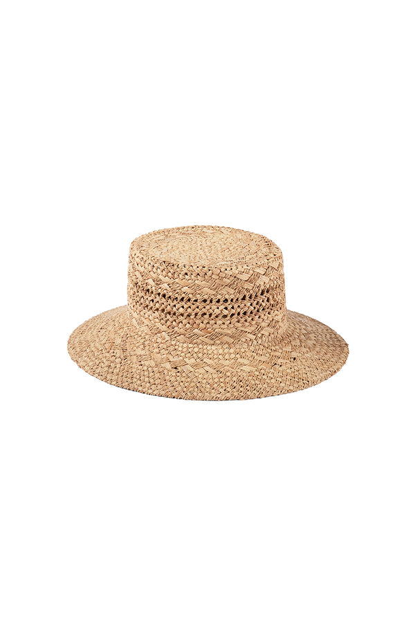 Lack of Color Inca Wide Bucket Hat in Natural
