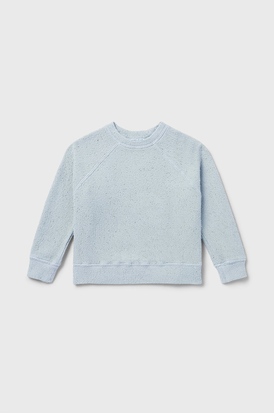 Kids Brentwood Sweatshirt in Sky Blue Bouclé