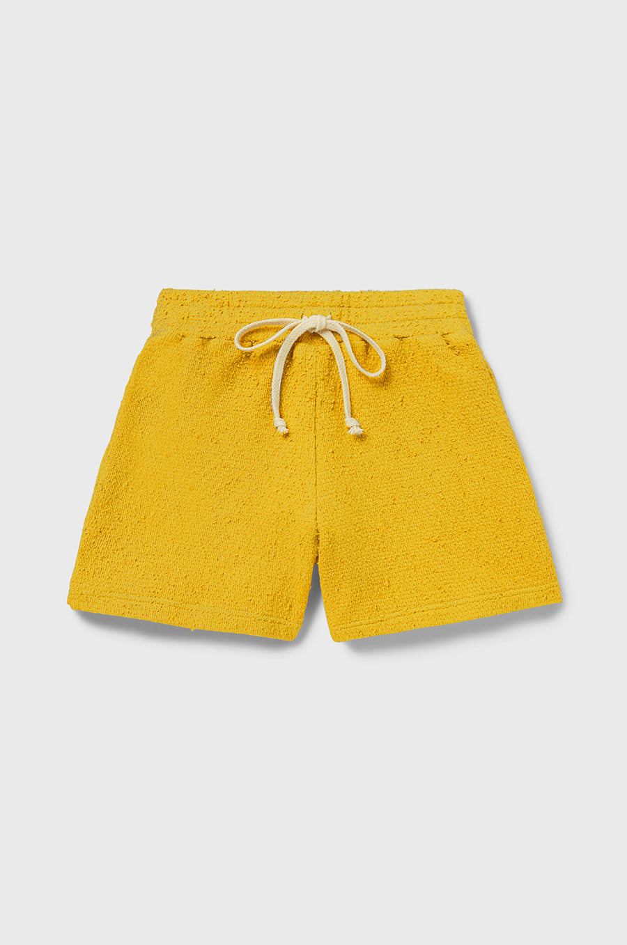Kids Weekend Short in Marigold Bouclé
