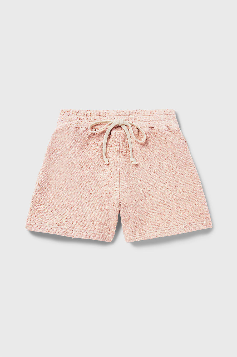 Kids Weekend Short in Petal Bouclé