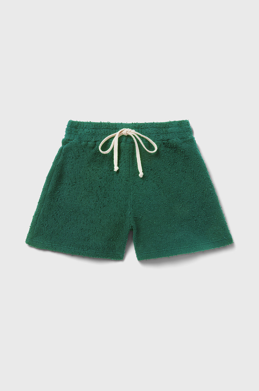 Kids Weekend Short in Pine Bouclé