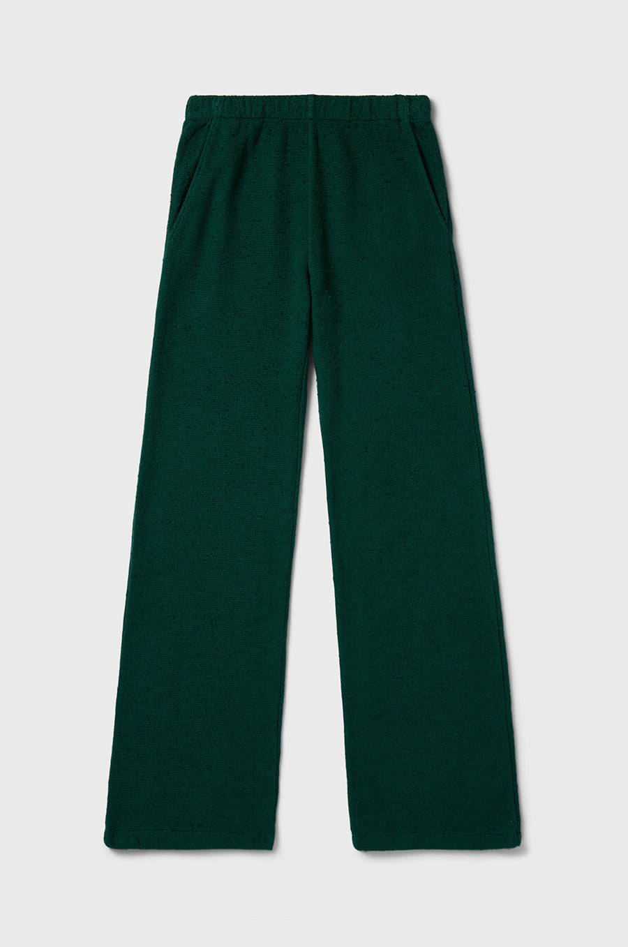 Straight Leg Sweatpant in Ivy Bouclé