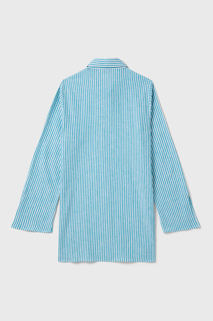 Side Slit Tunic in Ocean Stripe the lady & the sailor