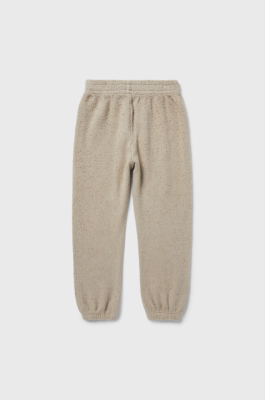 little lady & petit sailor Kids Vintage Sweatpant in Stone Bouclé