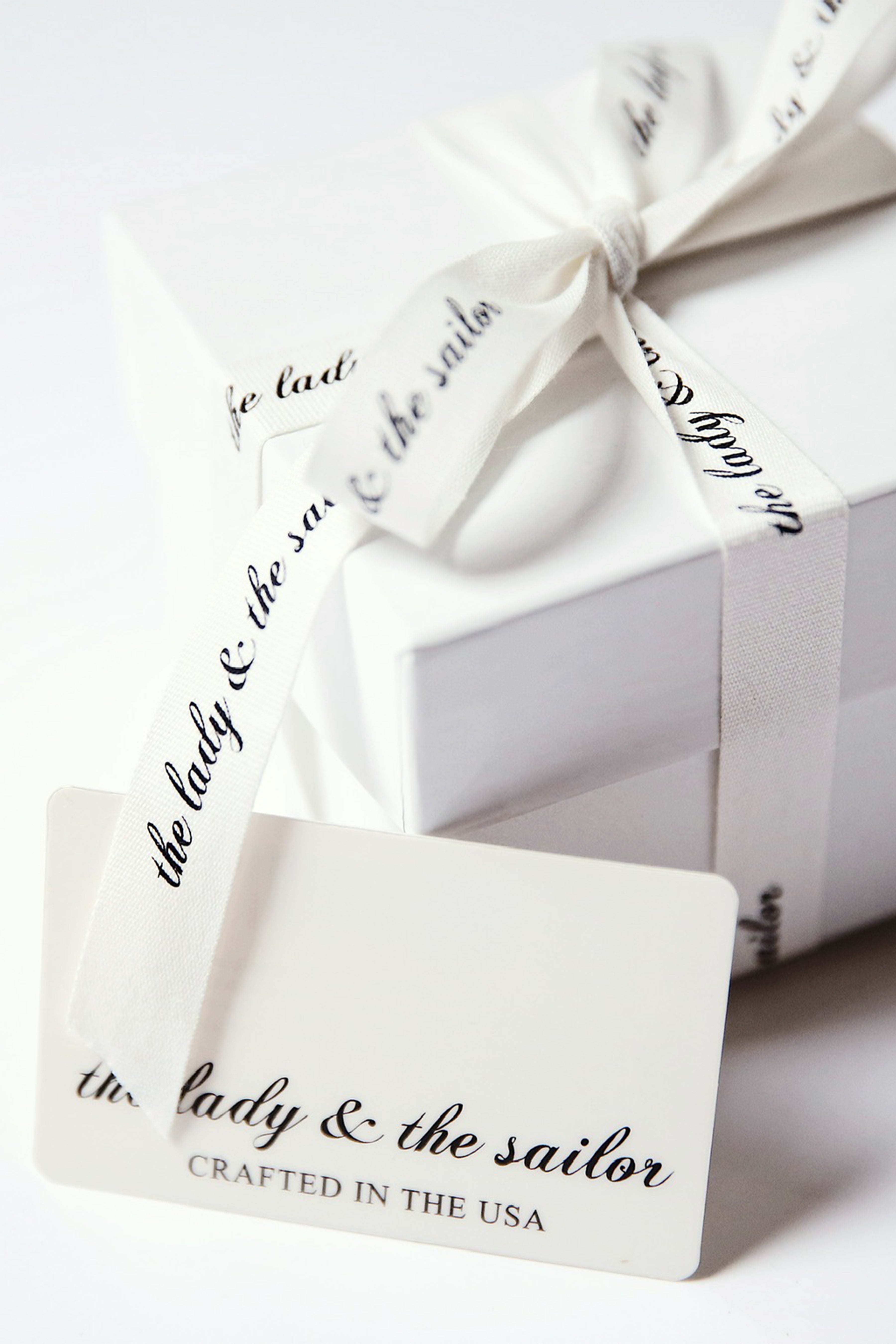 The lady and the sailor Gift Card. The perfect give for someone you love.