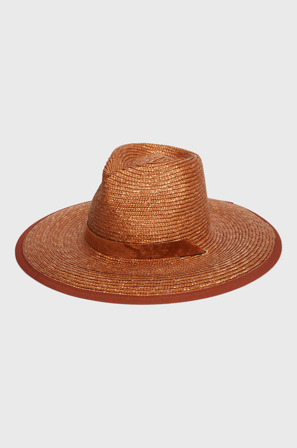Ferruccio Vecchi Bella Rancher Hat in Cognac.
