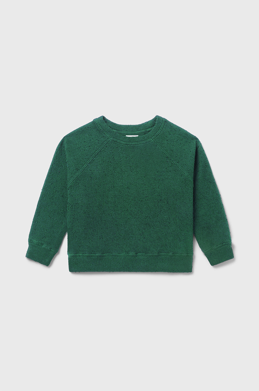 Kids Brentwood Sweatshirt in Pine Bouclé
