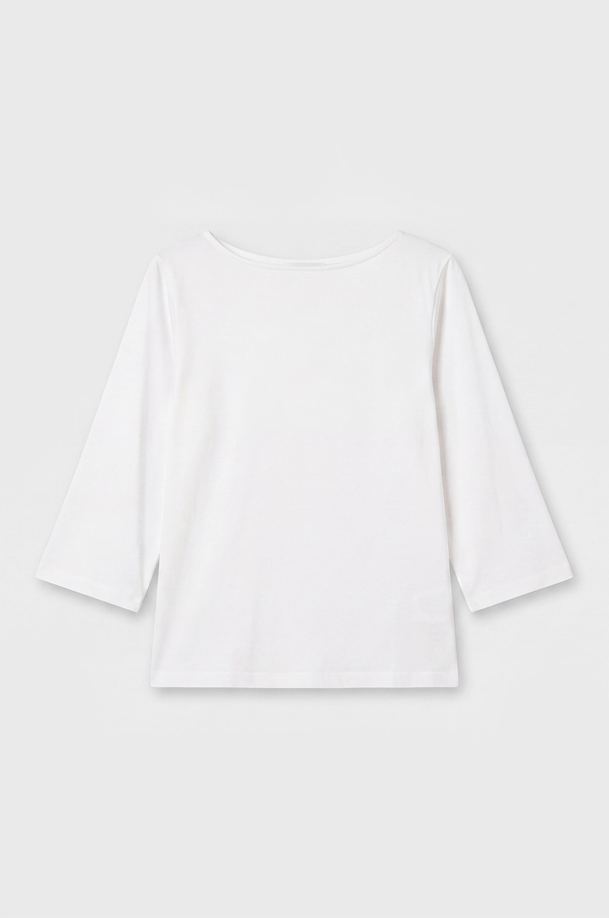 BRETON TEE IN WHITE VINTAGE COTTON