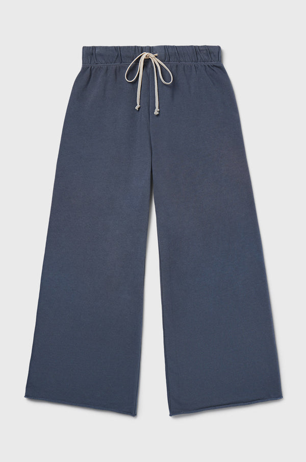 the lady & the sailor French Flare Pant in Dusk Organic Cotton.
