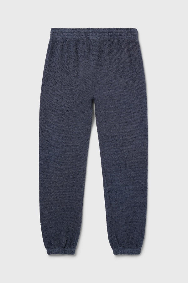 the lady and the sailor Full Length Vintage Sweatpant in Dusk Bouclé.