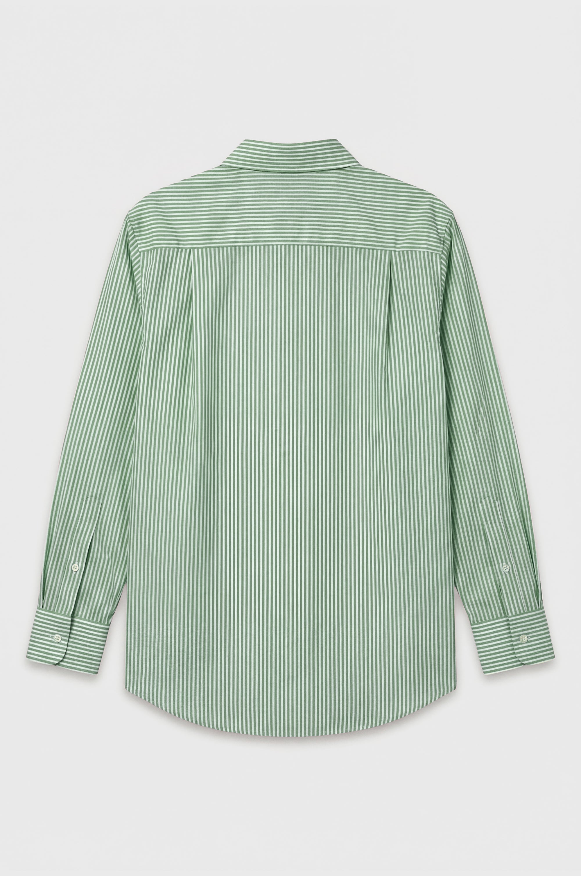 THE SUNDAY SHIRT IN PALM STRIPE POPLIN