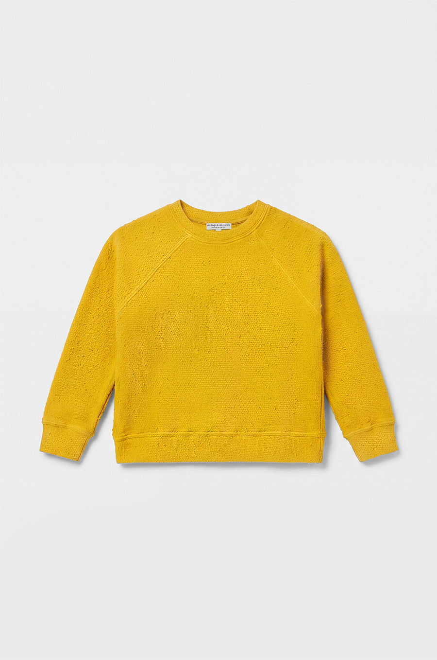 Kids Brentwood Sweatshirt in Marigold Bouclé