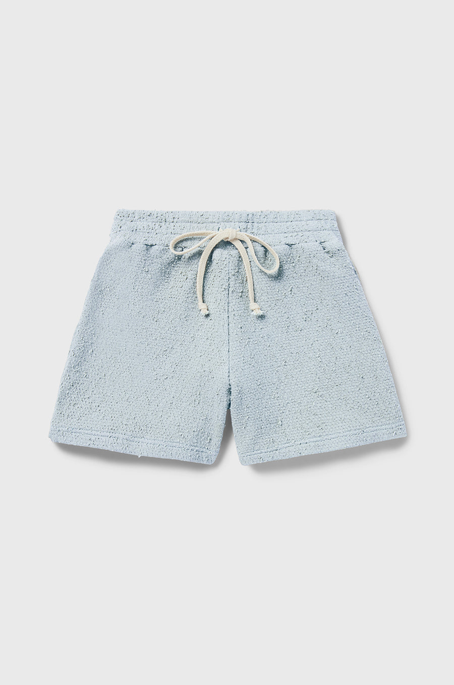 Kids Weekend Short in Sky Blue Bouclé