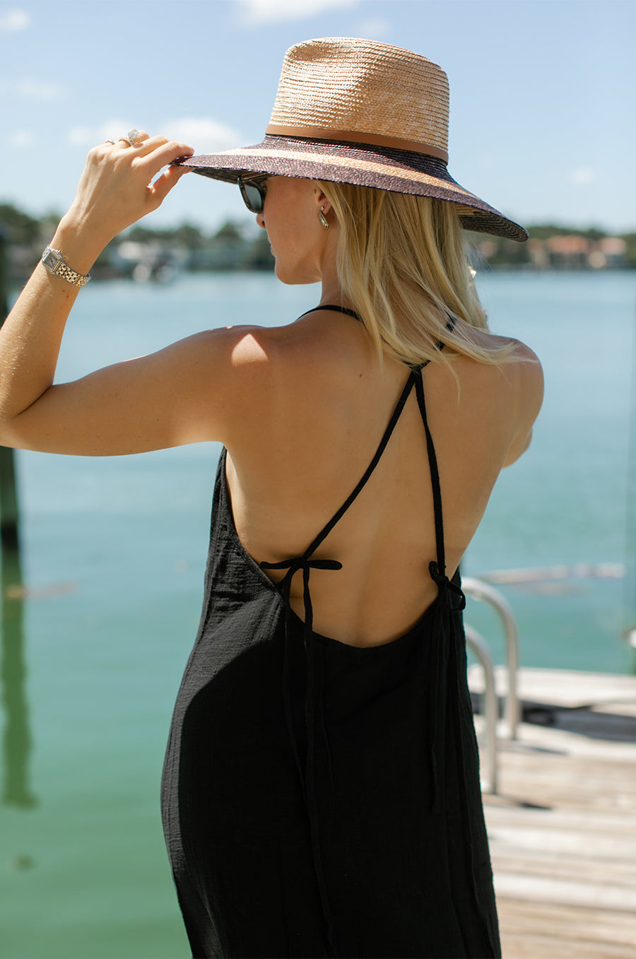 BELLA RANCHER HAT IN STRIPE