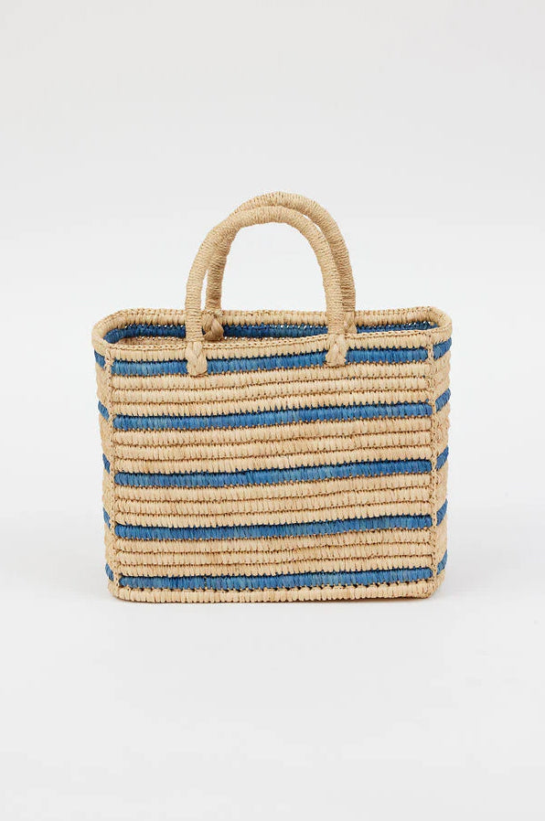 JULI BAG IN NATURAL/DENIM
