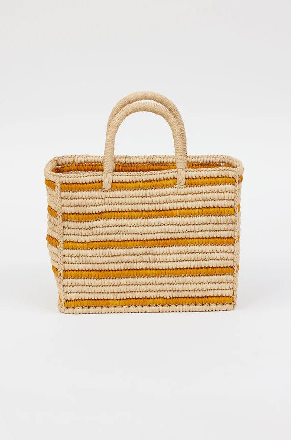 JULI BAG IN NATURAL/TOBACCO