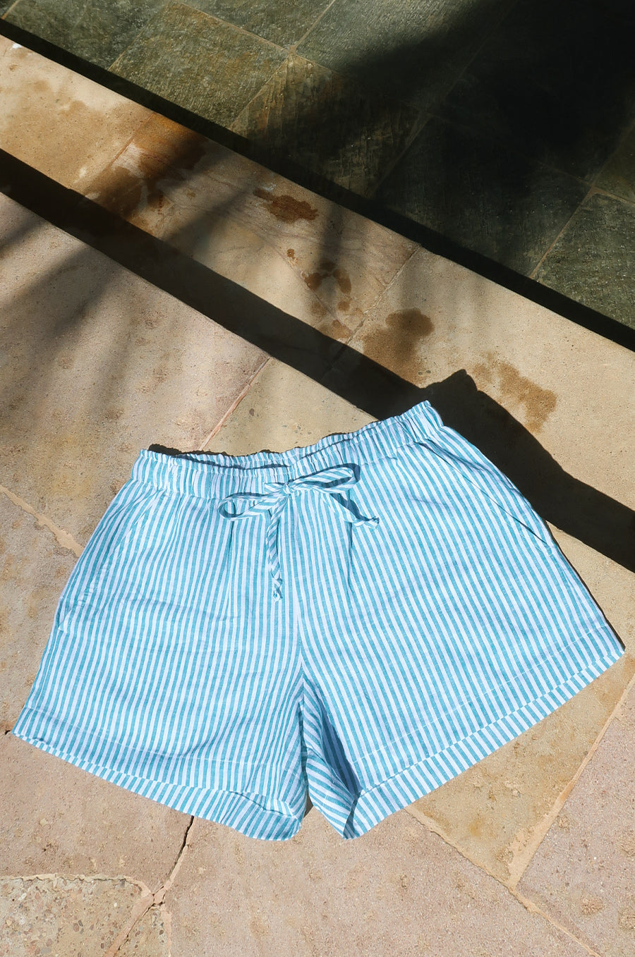 Flutter Shorts in Ocean Stripe