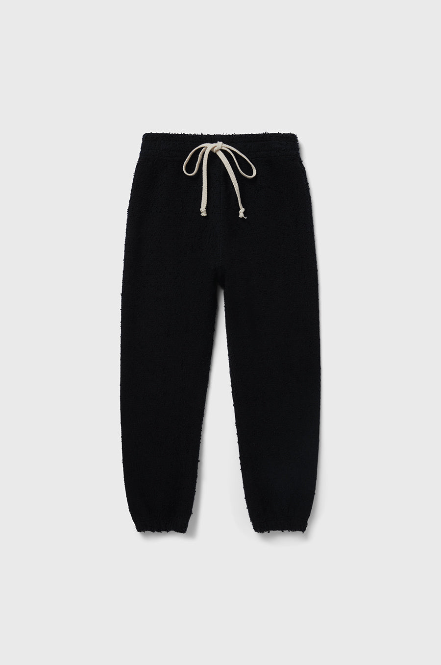 Kids Vintage Sweatpant in Black Bouclé