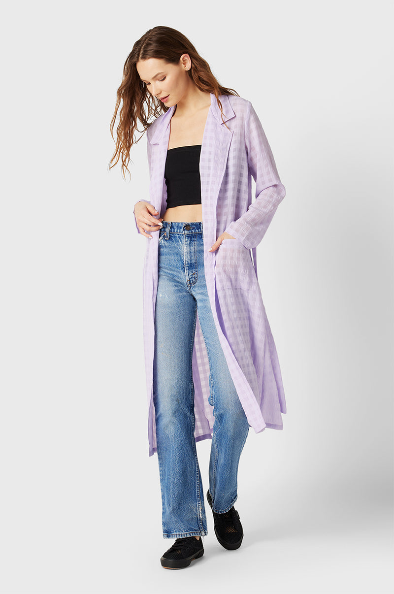 Lilac coat deals