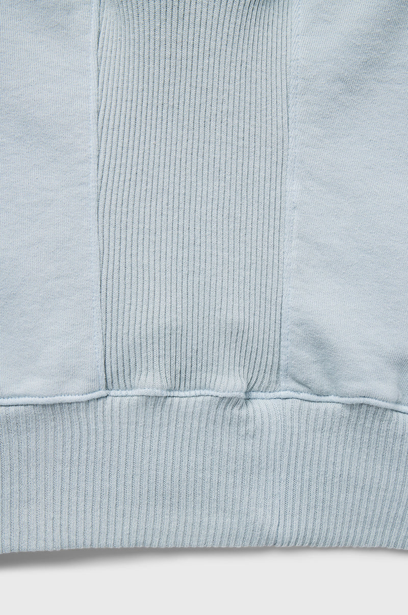 the lady & the sailor The Kristin Sweatshirt in Sage Fleece.