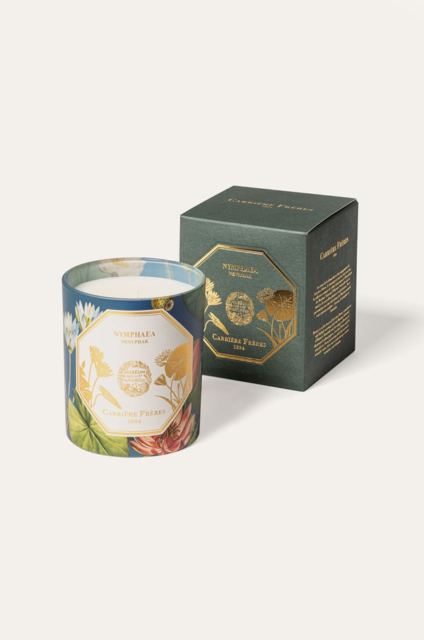Carriere Freres Waterlily Candle.